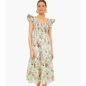 Tuckernuck Floral Midi Dress - Multicolor